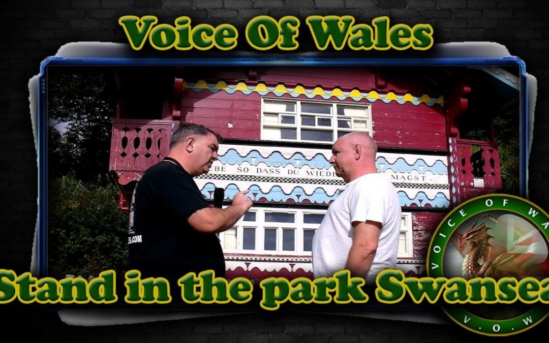 Voice Of Wales at Stand in the Park Swansea 26.09.21
