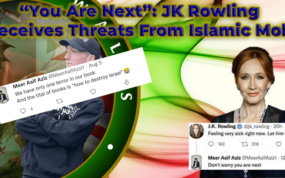 “You Are Next”: JK Rowling Receives Threats From Islamic Mob.