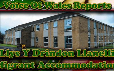 Voice Of Wales Reports Llys Y Drindon Migrant Accommodation Llanelli
